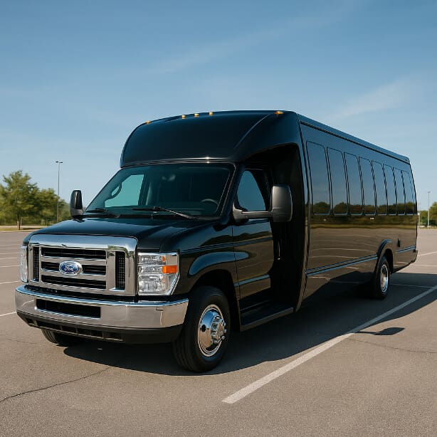 Charter Bus Rental Shawnee 18 Passenger Minibus